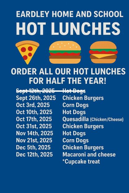 Hot meals| Half Year | Fall 2025