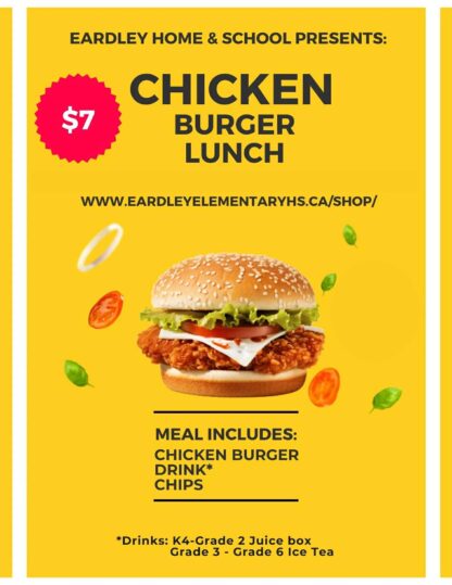 Chicken burger lunch | October 31st 2025
