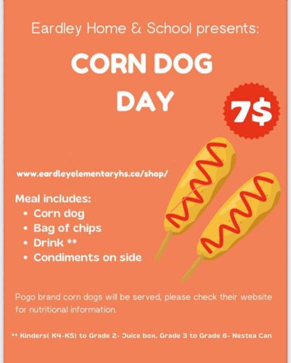 Corn Dog lunch - Nov 21st 2025
