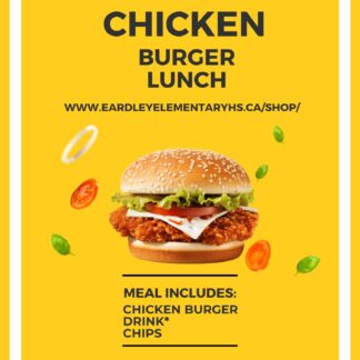 Chicken burger lunch | Sept 25th 2026