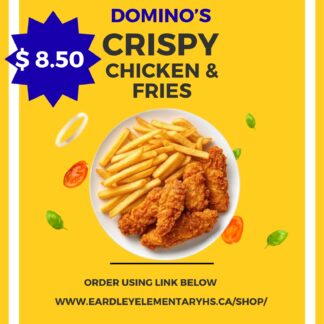 Crispy chicken and fries | Sept and Oct 2026