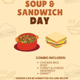 Soup and Sandwich day | October 9th 2026