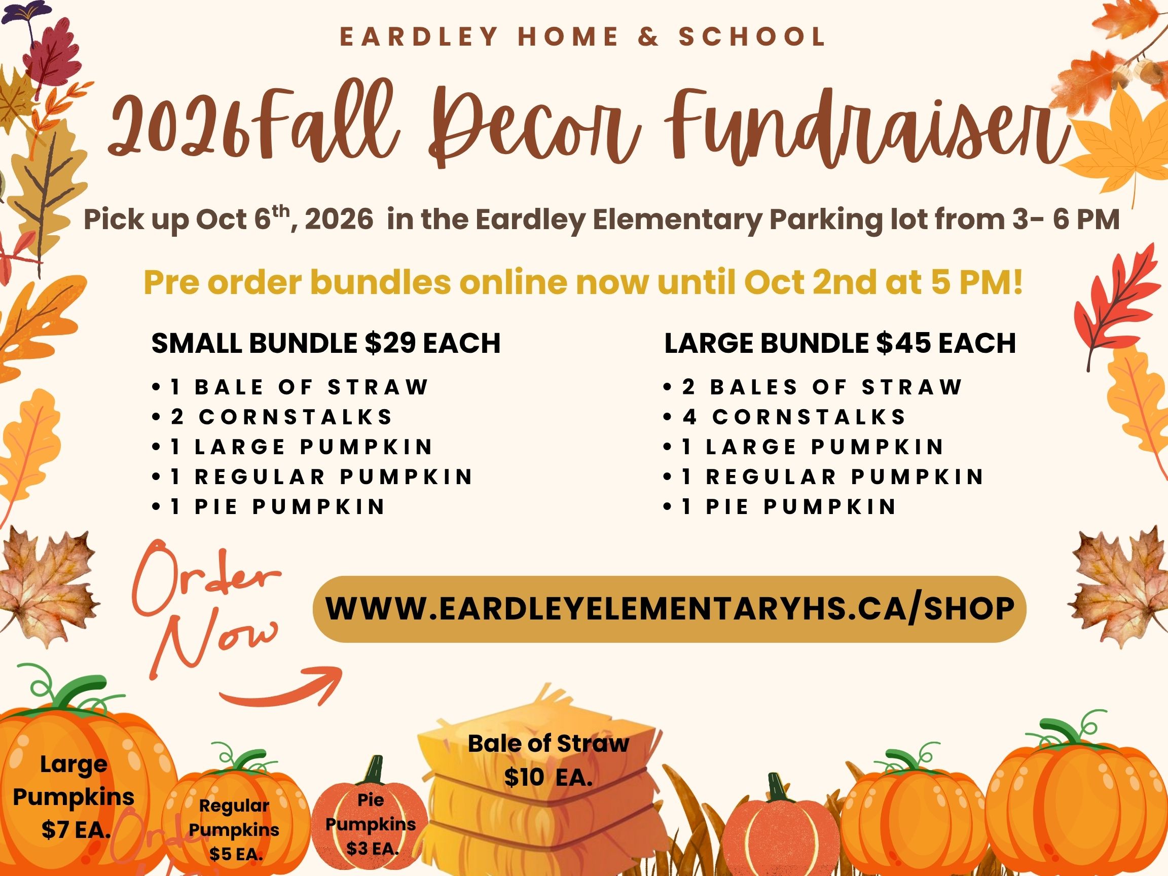 Fall Decor Bundle Fundraiser 2026