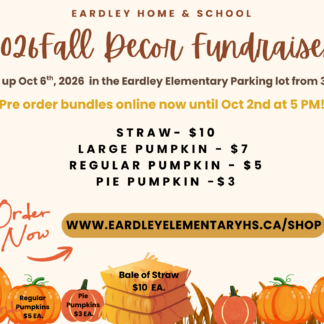 Fall Decor Pumpkin Fundraiser 2026