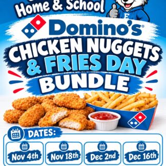 Crispy chicken and fries | Nov and Dec 2026