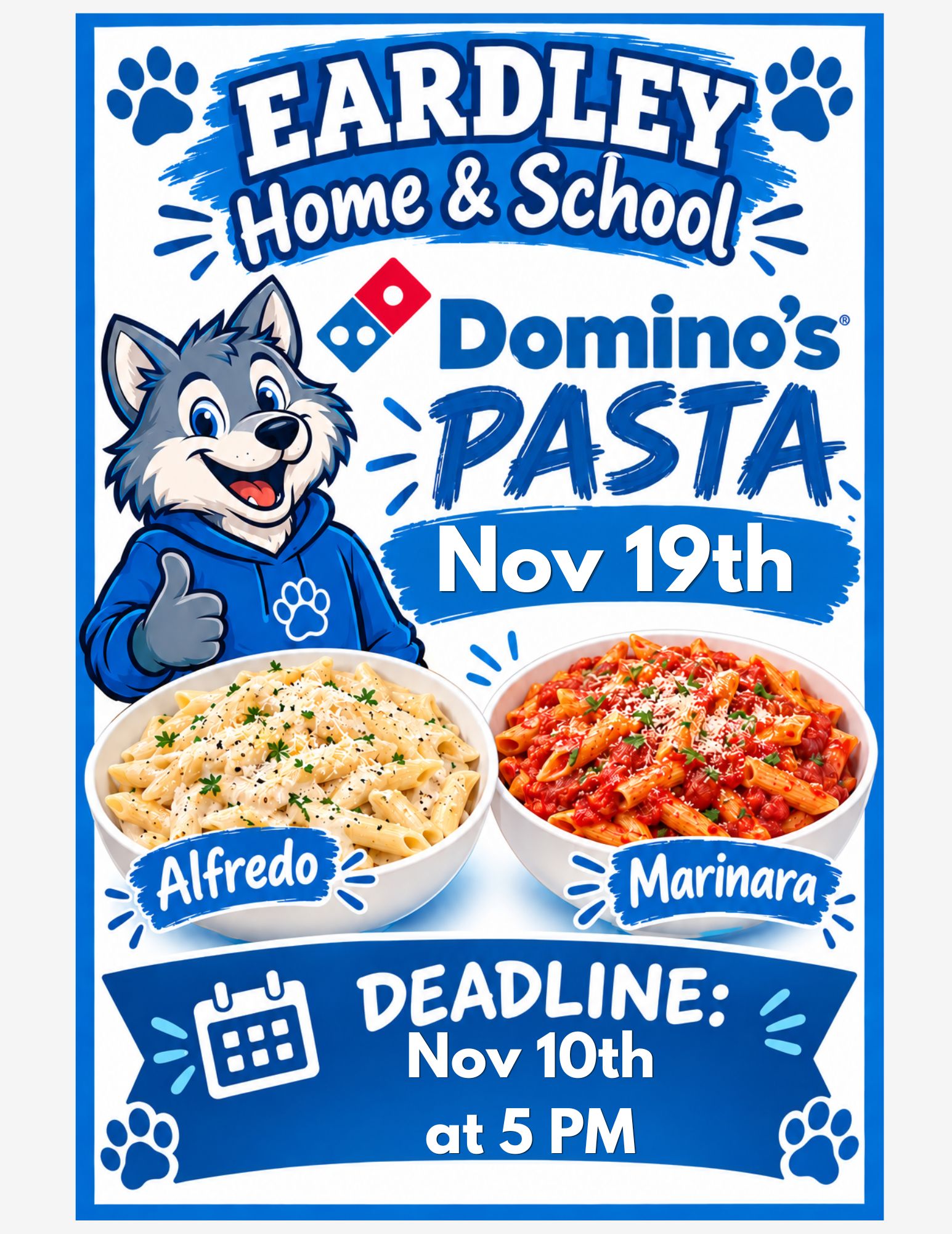 Pasta Lunch | Nov 19th 2026